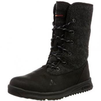 VAUDE Women's Ubn Kiruna Mid Cpx, Botas de Senderismo Mujer, Negro