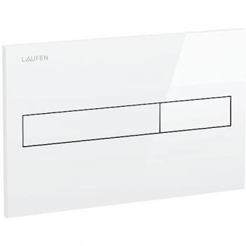 Placa de Accionamiento Dual AW1 Laufen Color Blanco 250x10x160mm