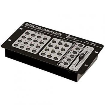 JB Systems controlador programable 16 canales DMX Negro