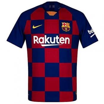 Nike FCB M Nk Vapor Mtch JSY SS Hm Camiseta, Hombre, Deep Royal Blue/Varsity Maize, L