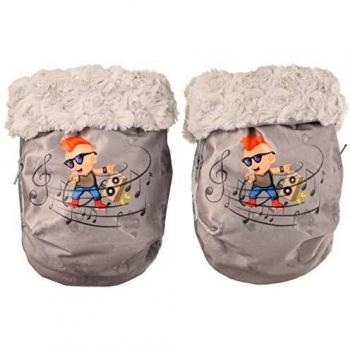 Babyline Manoplas Silla Paseo Music - Protecciones contra agua y viento, unisex