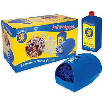 Pustefix 420869790, Máquina de Hacer Pompas y Botella de Jabón, 1000 ml