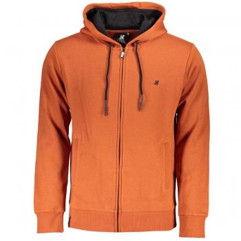 U.S. Polo Assn. Bronze Hooded Sweatshirt with Embroidered Logo - XXL