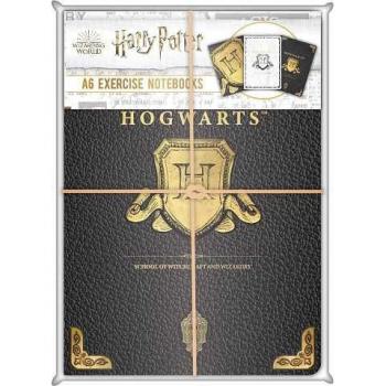 Set de 3 Libretas Harry Potter con Diseño de Hogwarts
