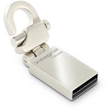 Integral Tag 16GB USB 2.0 16GB USB 2.0 Plata unidad flash USB - Memoria USB