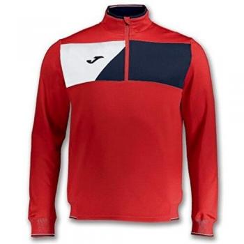 Joma Crew II Chaqueta, Niños, Rojo, 3XS