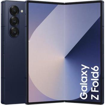 Samsung Galaxy Z Fold6 512GB Smartphone Plegable con IA, 12GB de RAM, Pantalla 7.6 Dynamic AMOLED 2X 120Hz QXGA+, Dual SIM, Color Azul Oscuro