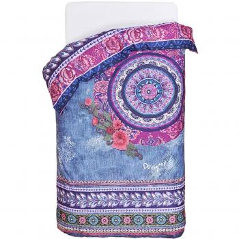 Funda de edredón de Boho Jeans 240 x 220, Azul, talla única
