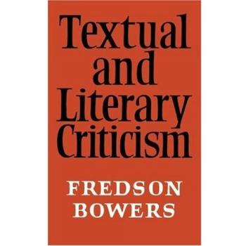 Crítica Textual y Literaria - Bowers: Crítica Textual y Literaria en Formato de Bolsillo, Cambridge
