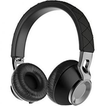 3Go ZINCBK - Auriculares de diadema cerrados, color negro