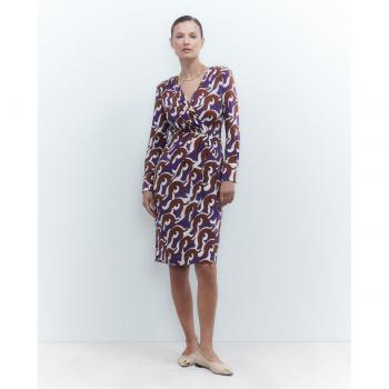 Vestido largo cruzado Woman El Corte Inglés