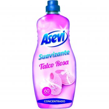 Suavizante Asevi Talco Rosa 60 dosis