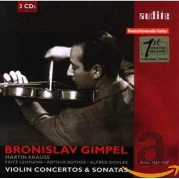 BRONISLAW GIMPEL: VIOLIN CONCERTOS & SONATAS