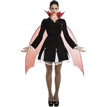 DISFRAZ VAMPIRESA CON ALAS TALLA S