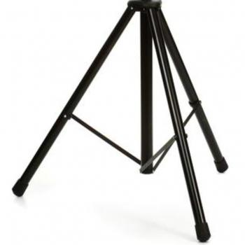 K&M 21435 Adjustable Speaker Stand, 52-79.5 Height, 77 lb Capacity, Black