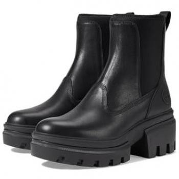 Timberland Everleigh Mid Chelsea Boot for Women in Black, Size: 3.5