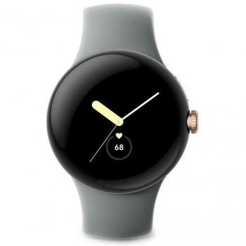 Google Pixel Watch LTE 41mm Champagne Gold con Correa Deportiva Avellana
