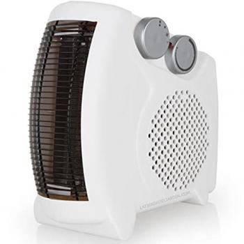 Calefactor 2 en 1 Orbegozo con posición horizontal y vertical, potencia de calor 1000W-2000W y termostato regulable