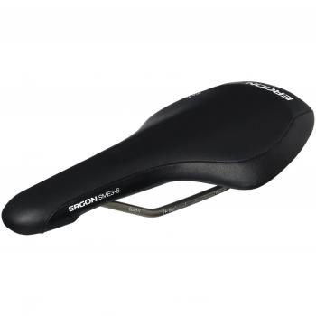 Ergon SME3 Unisex Pro – Sillín de bicicleta., unisex, SME3-M Pro, Titanium Black, medium