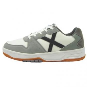 Zapatillas Deportivas Munich Wall 02 Gris Blanco Negro Hombre Unisex - Talla 46