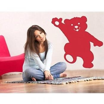 Vinilo adhesivo no.NH39 teddy 2 , Color:Berenjena;Tamaño:124cm x 122cm