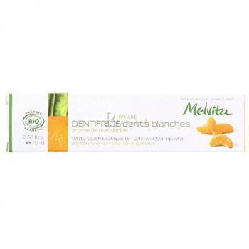 Melvita Dentifrice dents blanches menthe 75ml