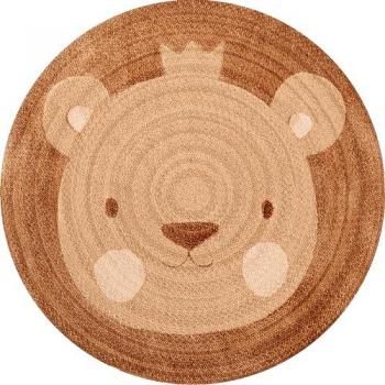 Alfombra de Vinilo Infantil Rey León 150 cm Imitación Textura Natural