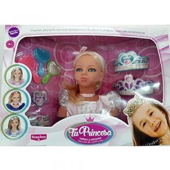 Busto Princesa Rosa para Peinar - RosaToys 2806