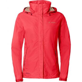 VAUDE Women's Escape Light Hardshell Jacket - Breathable Red Size 42
