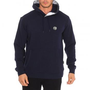 Plein Sport Fipsc610 Men's Hoodie - Blue - Size Small