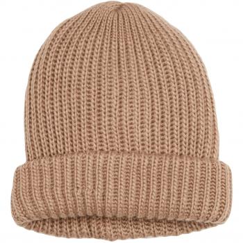 PIECES Pcpoulula Hood, Gorro de Punto para Mujer, Marrón