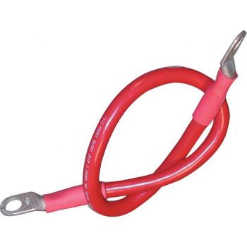 Conjunto de Cables de Batería Ancor - Cable 2 AWG, Terminal 3/8, Rojo - 32
