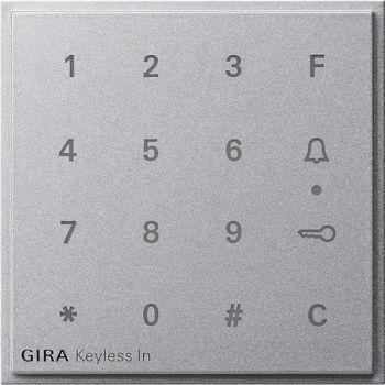 Gira TX_44 F Aluminum Code Keypad Accessory for Home Access Control