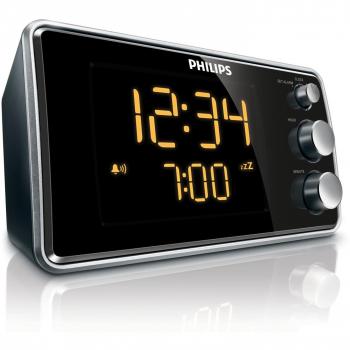 Philips Radio despertador AJ3551, negro
