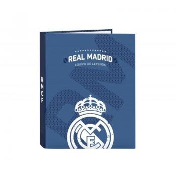 Carpeta Folio 4 Anillas Mixtas Real Madrid Leyenda