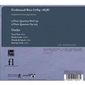 Ries: Complete Flute Quartets