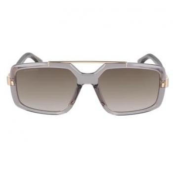 Gafas de Sol Dsquared2 D2 0120/S Acetato Rectangulares Grises y Transparentes