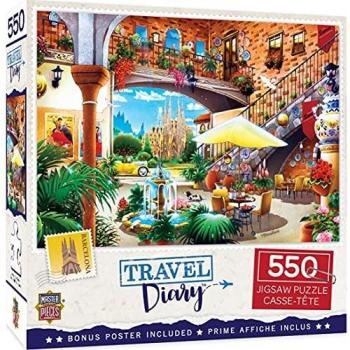 MasterPieces Barcelona 550-Piece Puzzle