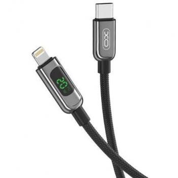 Cable USB-C a Lightning con Display LED de Carga Rápida y Transmisión de Datos de Alta Velocidad - Longitud 1 metro