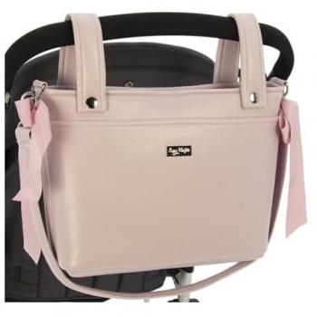 Bolso Organizador Rosa Palo para Silla de Paseo Rosy Fuentes - Incluye Asa Larga y Limpieza Sencilla