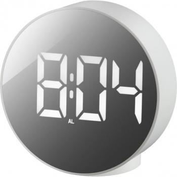 Bresser MyTime Echo FXR Reloj Despertador LED con Termómetro Blanco