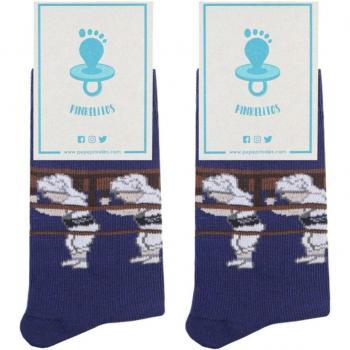 Calcetines Pepe Pinreles Costaleros Pinrelitos Azul Marino