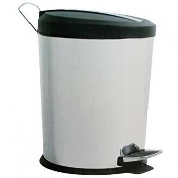 Zure etxerako - Cubo Basura Metal Brillo, 6000cc.