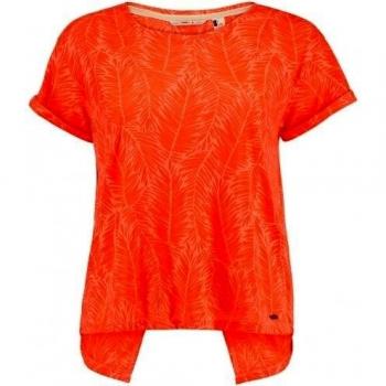 Top Mujer Oneill Crop Split Back Fluoro Peach