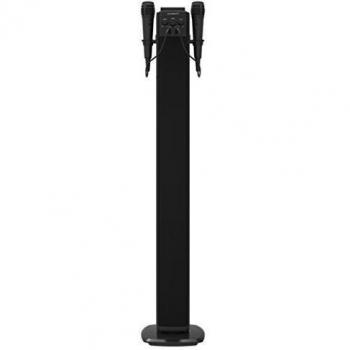 Sunstech STBTK150 Torre de Sonido con Pantalla LED, Altavoces Estéreo Bluetooth, 40W, Negro