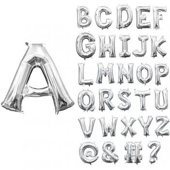 Amscan 3305801 - Globo de Papel de Aluminio, diseño de Letra X de 40,6 cm