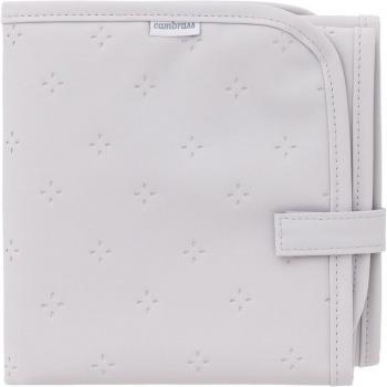 Cambiador Plegable Cambrass Twin - Cambiador de viaje, diseño compacto y ligero, fácil de plegar y desplegar, superficie acolchada para mayor comodidad del bebé, material resistente y lavable, incluye compartimentos para