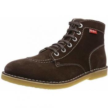 Kickers Legend Men's Leather Mid Boots in Brown