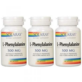 Solaray L-Phenylalanine 500mg | L-Fenilalanina | 60 VegCaps