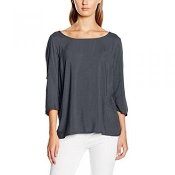 ONLY onlGEGGO 3/4 TOP NOOS WVN, Camisa Manga Larga Mujer, Gris